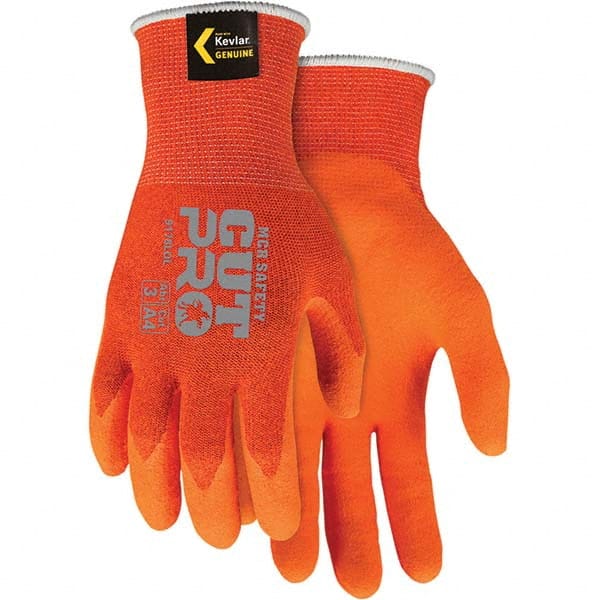 Cut, Puncture & Abrasive-Resistant Gloves: Size 2XL, ANSI Cut A4, ANSI Puncture 4, Latex, Kevlar MPN:9178LOXXL