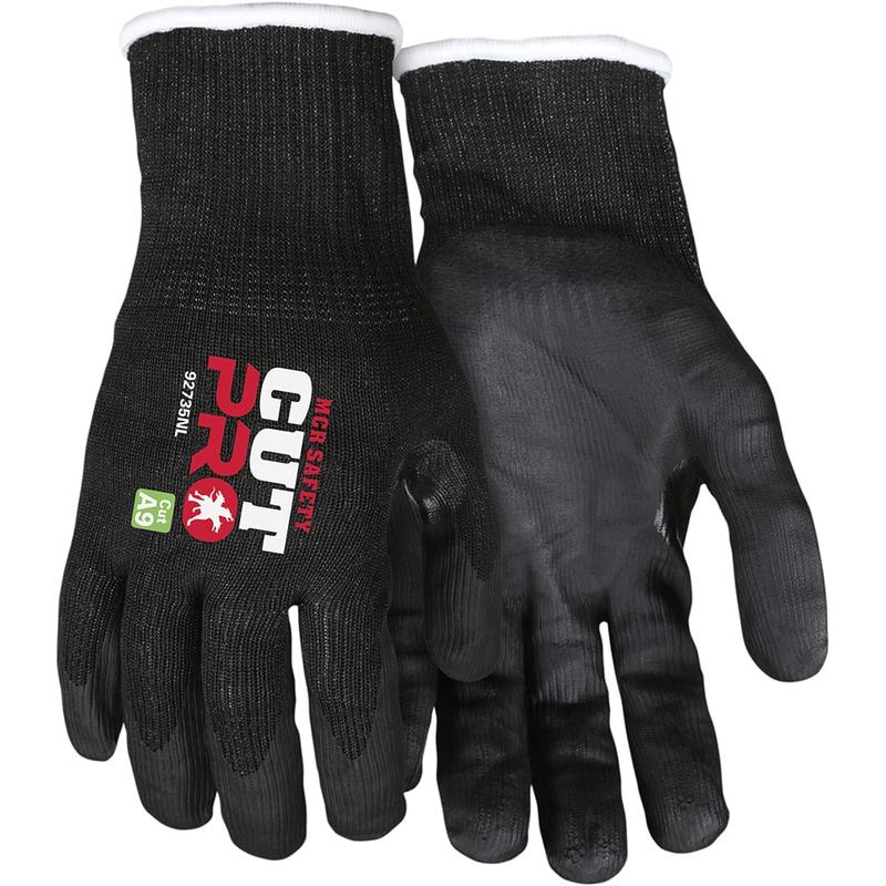 Cut, Puncture & Abrasive-Resistant Gloves: Size S, ANSI Cut A9, ANSI Puncture 5, Nitrile, HPPE MPN:92735NS
