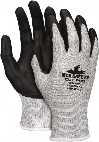 Cut, Puncture & Abrasive-Resistant Gloves: Size L, ANSI Cut A7, ANSI Puncture 5, Bi-Polymer MPN:92743BPL