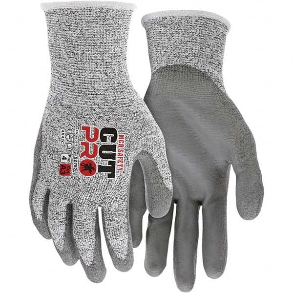 Cut, Puncture & Abrasive-Resistant Gloves: Size L, ANSI Cut A3, ANSI Puncture 4, Polyurethane, HPPE MPN:92752L