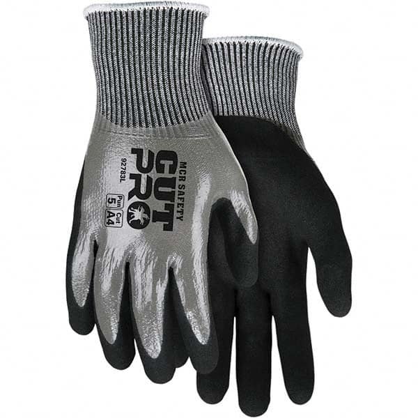 Cut, Puncture & Abrasive-Resistant Gloves: Size XL, ANSI Cut A4, ANSI Puncture 5, Nitrile, HPPE MPN:92783XL