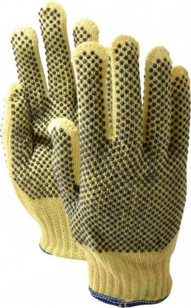 Cut-Resistant Gloves: Size M, Polyvinylchloride, Kevlar MPN:9366M