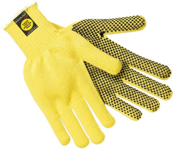 Cut-Resistant Gloves: Size S, Polyvinylchloride, Kevlar MPN:9366S