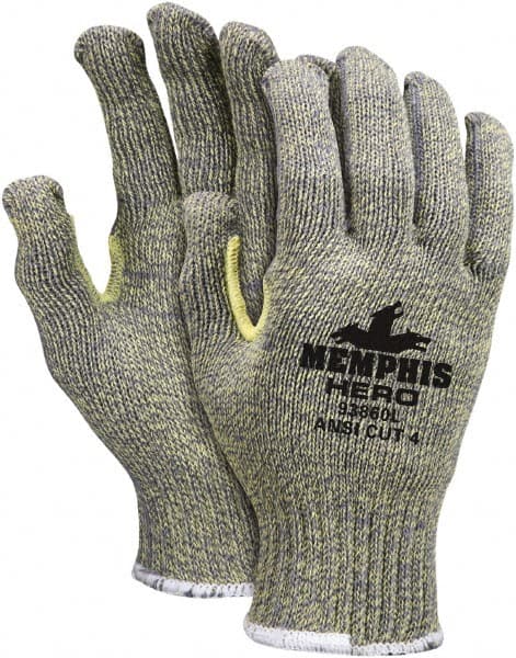 Cut-Resistant Gloves: Size S, ANSI Cut 4, Kevlar MPN:93860S