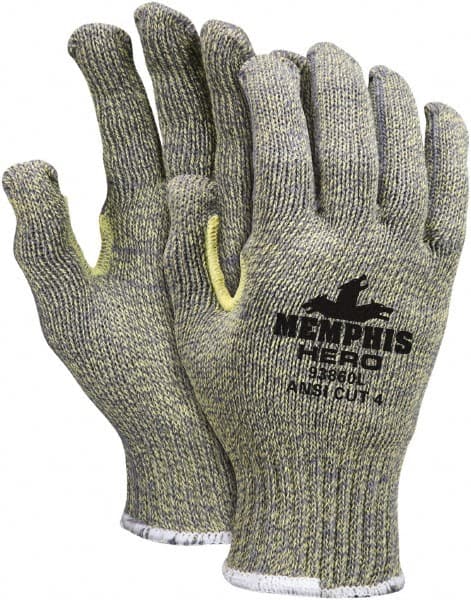 Puncture-Resistant Gloves: Size XS, ANSI Puncture 4, HPPE Fiber, Kevlar & Stainless Steel MPN:93860XS