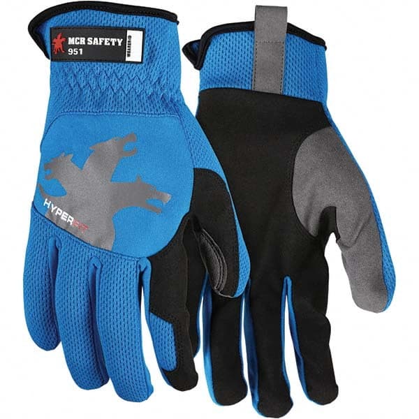 Gloves: Size L, Synthetic Suede MPN:951L