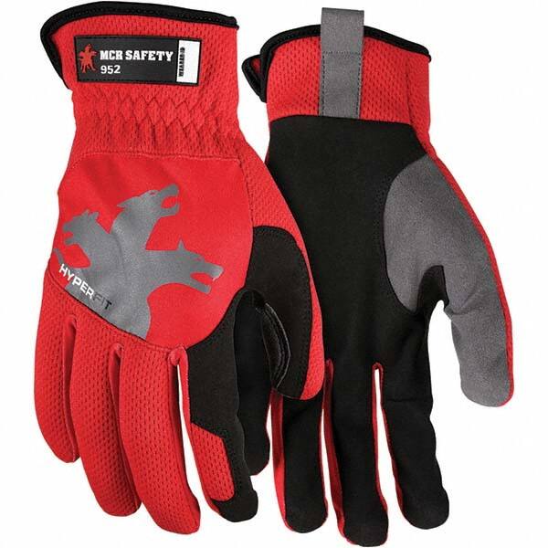 Gloves: Size L, Synthetic Suede MPN:952L