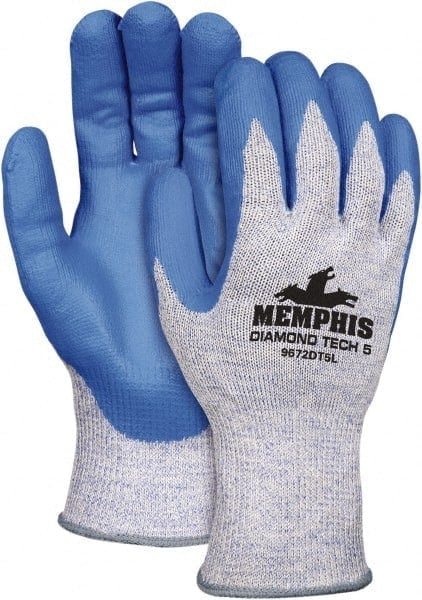 Cut & Puncture-Resistant Gloves: Size Medium, ANSI Cut A6, ANSI Puncture 4, Nitrile, Series 9672DT5 MPN:9672DT5M