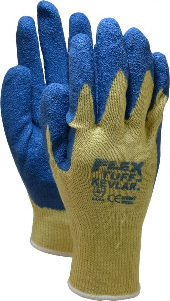 Cut-Resistant Gloves: Size Large, ANSI Cut A3, ANSI Puncture 5, Latex, Series 9687 MPN:9687L