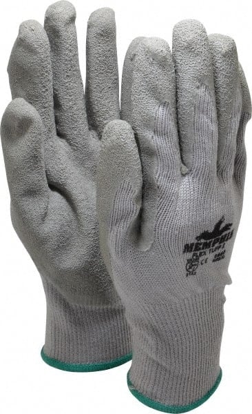 General Purpose Work Gloves: X-Large, Latex Coated, Cotton Blend MPN:9688XL