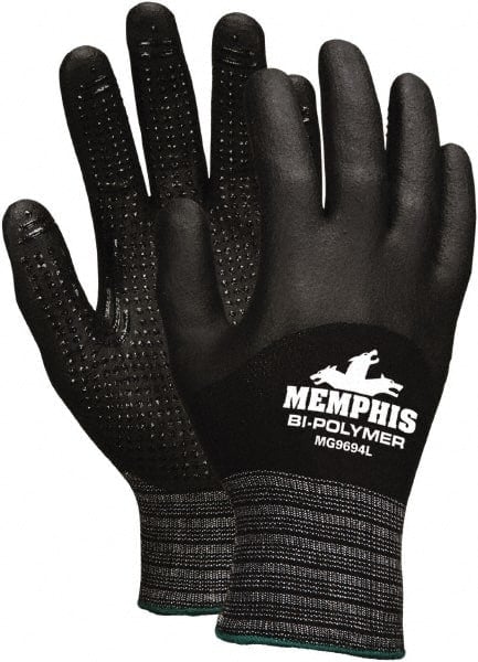 Cut-Resistant Gloves: Size XL, Vinyl MPN:MG9648XL