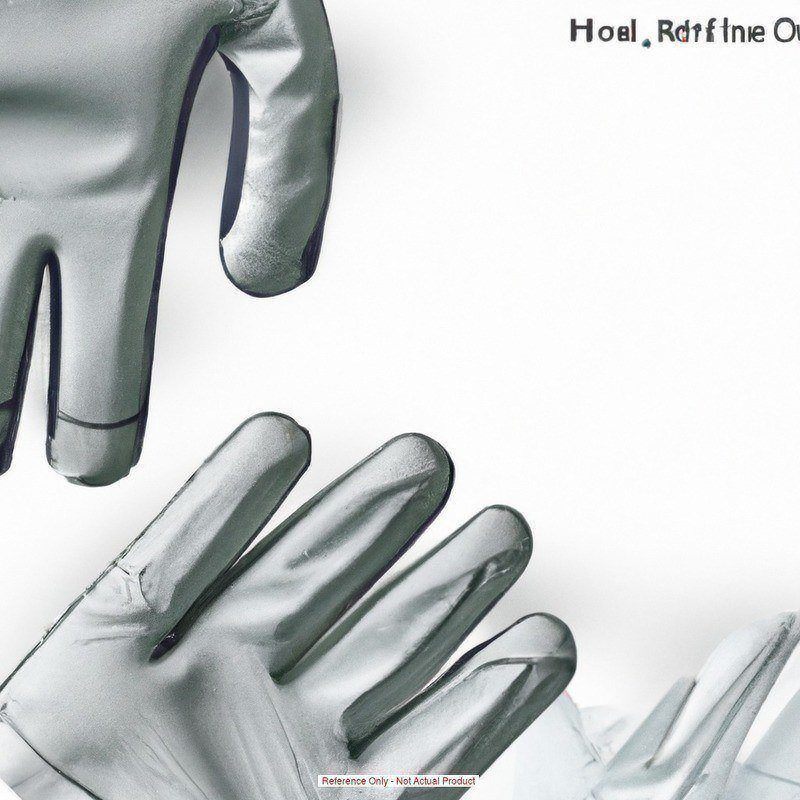Puncture and Abrasion-Resistant Gloves: Size M, ANSI Puncture 3, Polyvinylchloride, Nitrile MPN:N2659HVLM