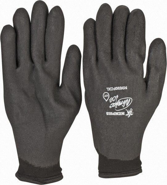 Cut & Puncture-Resistant Gloves: Size X-Large, ANSI Puncture 2, Acrylic & Terry Lined, Nylon MPN:N9690FCXL