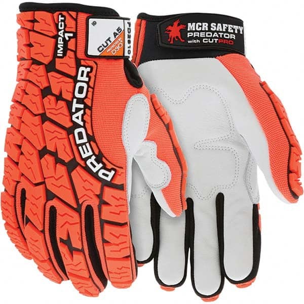 Cut, Puncture & Abrasive-Resistant Gloves: Size 2XL, ANSI Cut A5, ANSI Puncture 5, Synthetic Leather, HPPE MPN:PD2910XXL