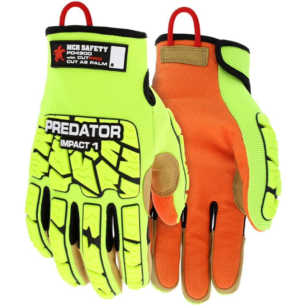 Cut-Resistant & Puncture-Resistant Gloves: Size Large, ANSI Cut A9, ANSI Puncture 5, MPN:PD4900L