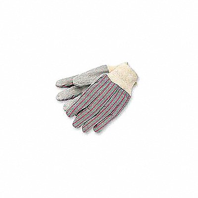 Leather Gloves Gray L PK12 MPN:1040