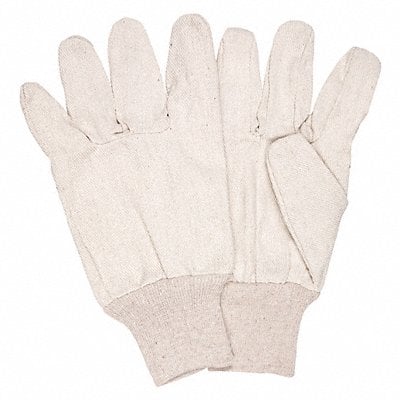 Cotton Gloves 10-1/2 L Natural PK12 MPN:8100R