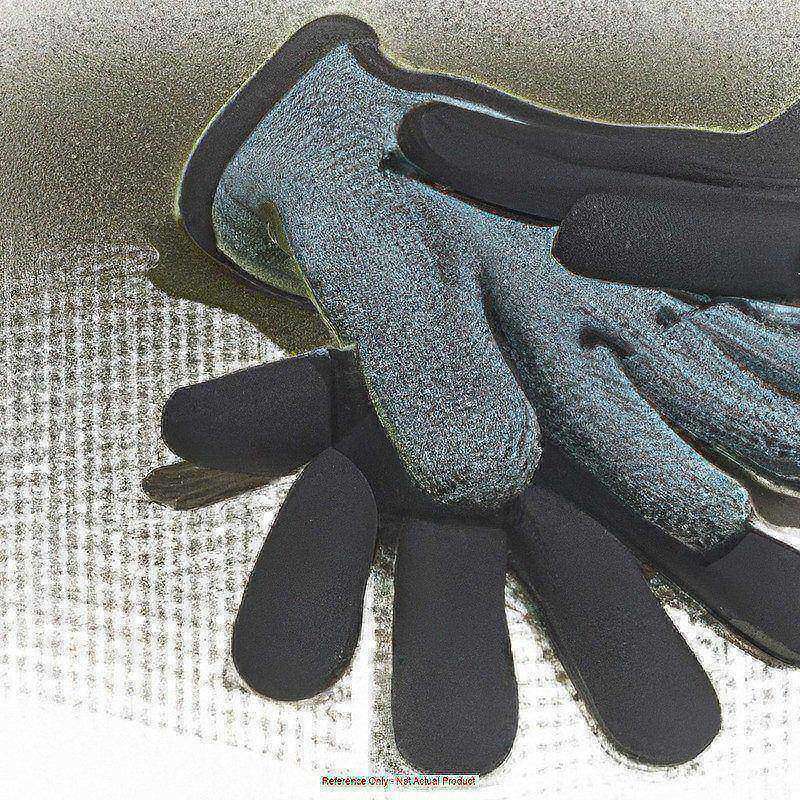 Coated Glove Blue Nylon Blk Palm XL PK12 MPN:9673SFXL