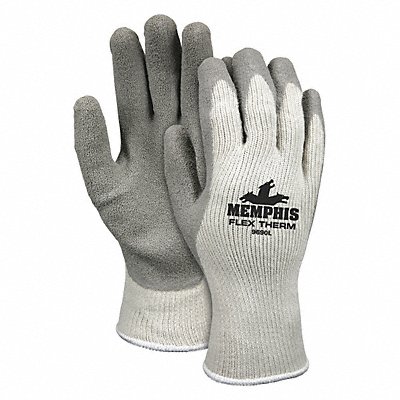 H7867 Cold Protection Gloves XL Gray Latex PR MPN:9690XL