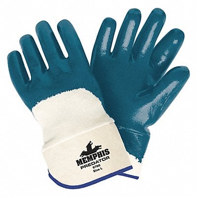 Chemical Gloves L 11in.L Blue/White PK12 MPN:9760