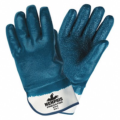 Chemical Gloves L Rough Nitrile PK12 MPN:9761R