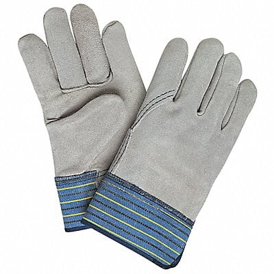 Leather Gloves Gray 2XL PK12 MPN:1417XXL