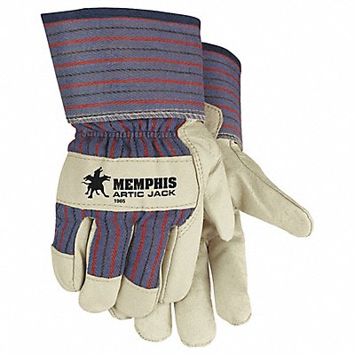 Leather Gloves Beige M PK12 MPN:1965M