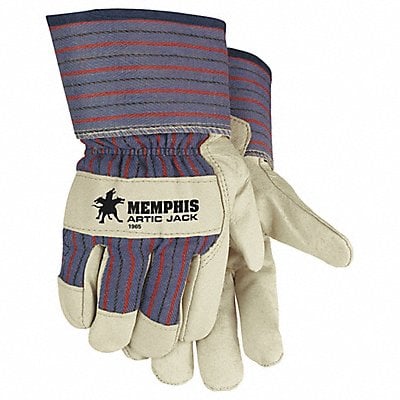 Leather Gloves Beige XL PK12 MPN:1965XL