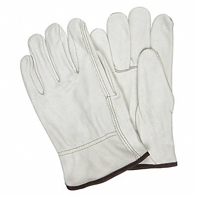 J3512 Leather Gloves Beige M PK12 MPN:3203M