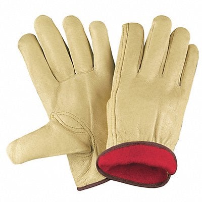 Leather Gloves Beige M PK12 MPN:3450M