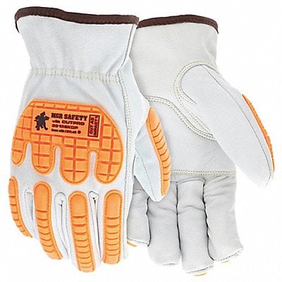 Leather Gloves White XL PK12 MPN:36136KDPXL