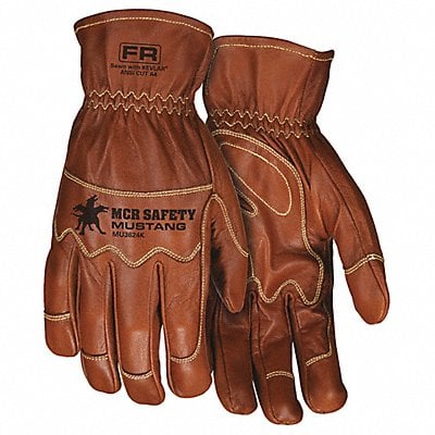 K2762 Leather Gloves Brown XL PR MPN:MU3624KXL