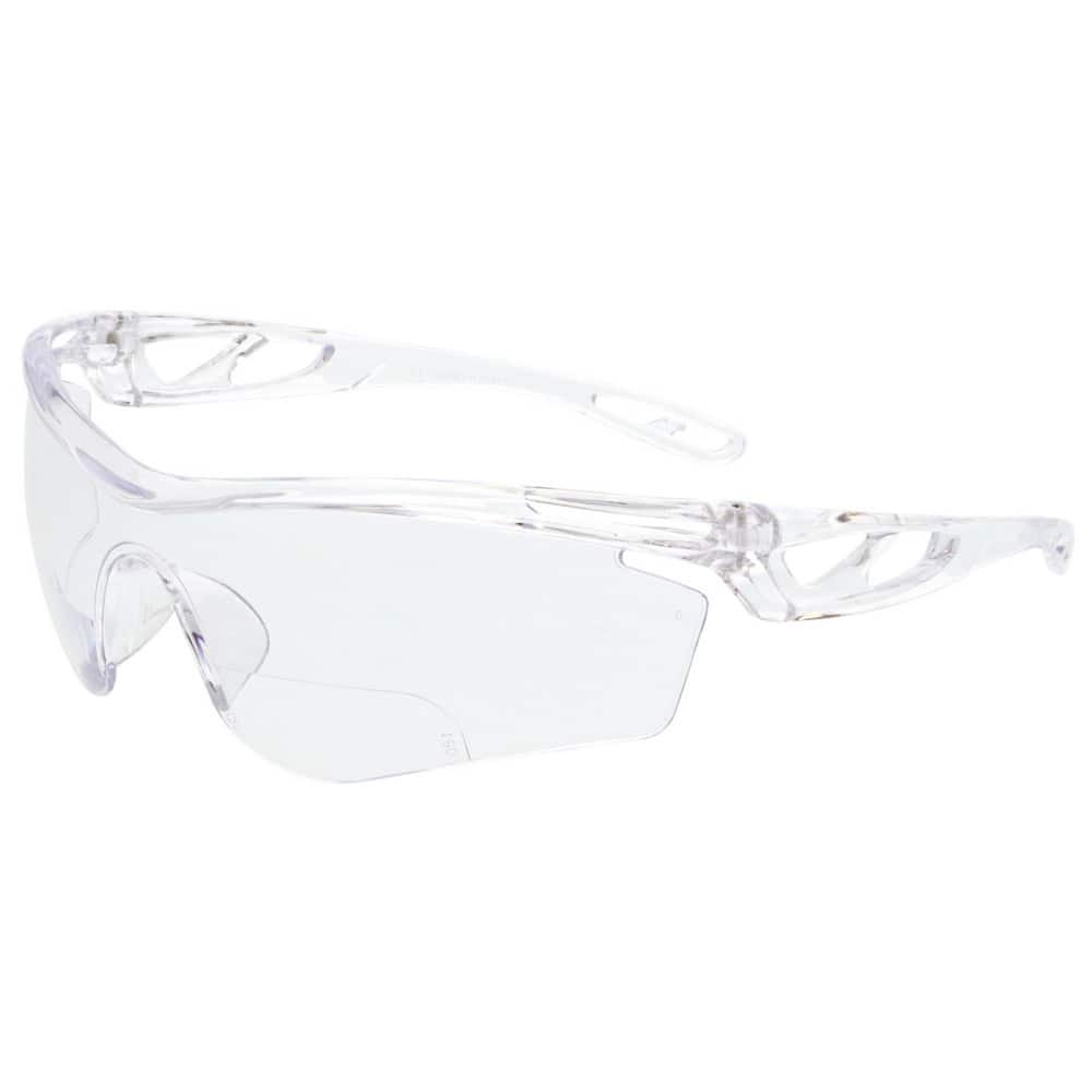Magnifying Safety Glasses: +1.5, Clear Lenses, Anti-Fog MPN:CL4H15PF