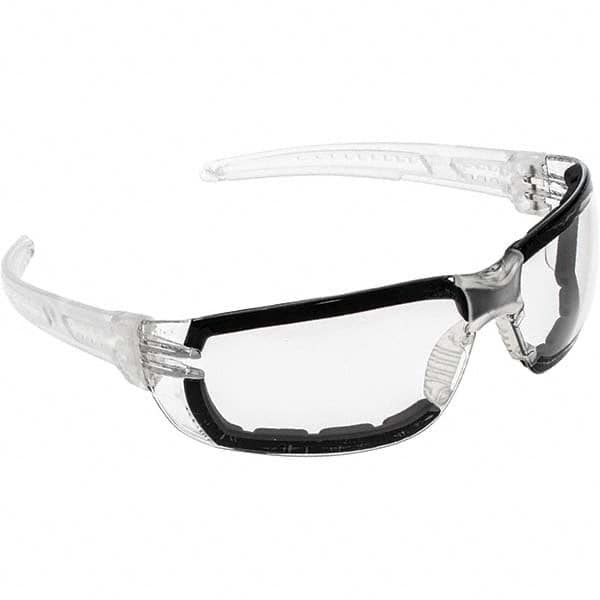 Safety Glass: Anti-Fog, Clear Lenses, Frameless MPN:HK310PF