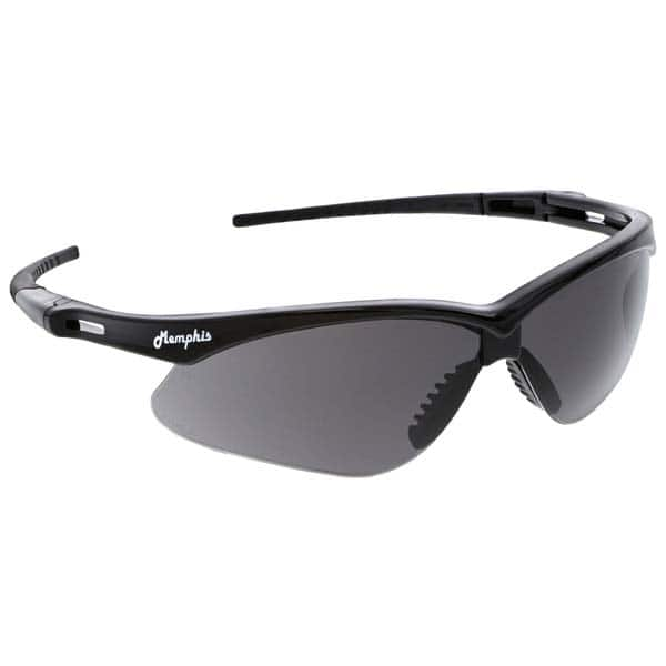 Safety Glass: Anti-Fog & Scratch-Resistant, Polycarbonate, Clear Lenses, Wraparound, UV Protection MPN:MP112DC