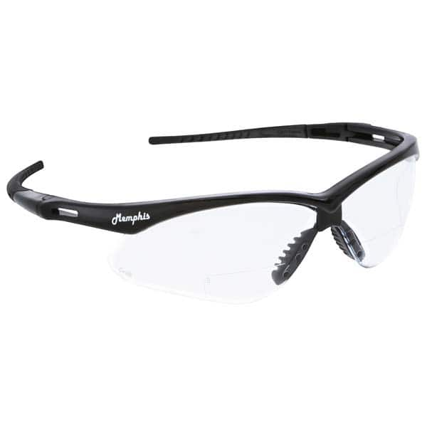 Safety Glass: Scratch-Resistant, Polycarbonate, Clear Lenses, UV Protection MPN:MPH15