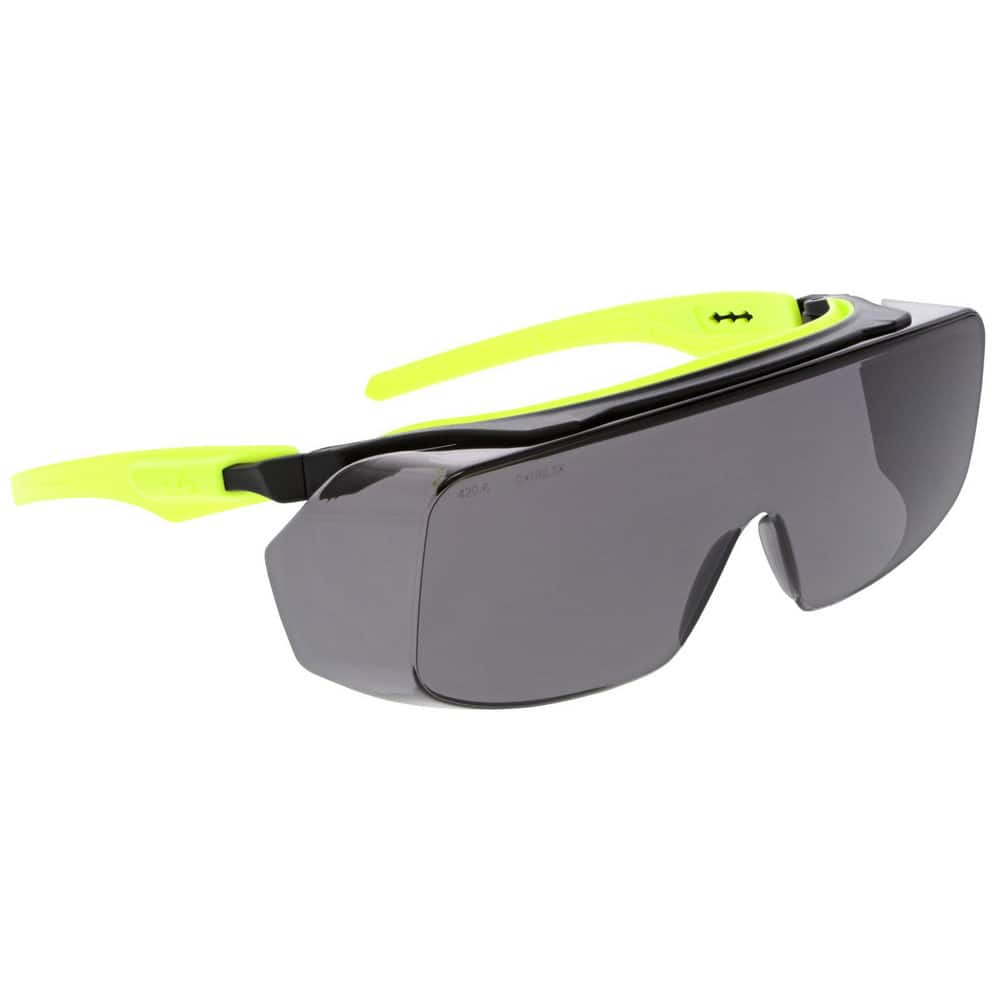 Safety Glass: Anti-Fog, Polycarbonate, Gray Lenses, Half-Framed MPN:OG222PF420