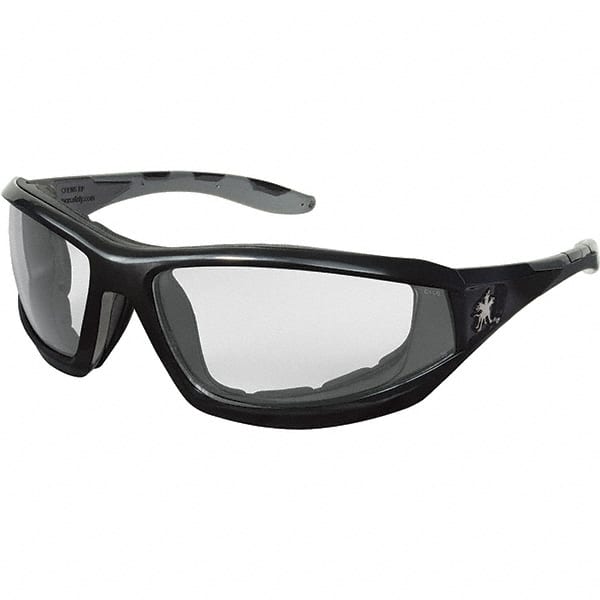 Safety Glass: Anti-Fog & Scratch-Resistant, Polycarbonate, Clear Lenses, Full-Framed, UV Protection MPN:RP210DC