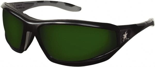 Safety Glass: Scratch-Resistant, Green Lenses, Full-Framed MPN:RP2150
