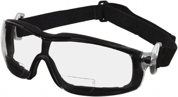 Magnifying Safety Glasses: +1.5, Clear Lenses, Scratch Resistant MPN:RTH15AF