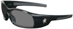 Safety Glass: Scratch-Resistant, Gray Lenses, Full-Framed, UV Protection MPN:SR112