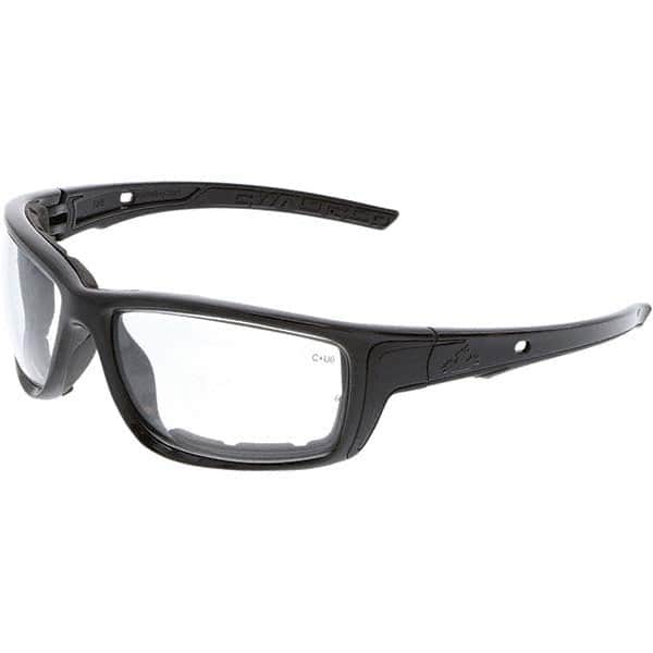 Safety Glass: Anti-Fog & Scratch-Resistant, Polycarbonate, Clear Lenses, Full-Framed, UV Protection MPN:SR510PF