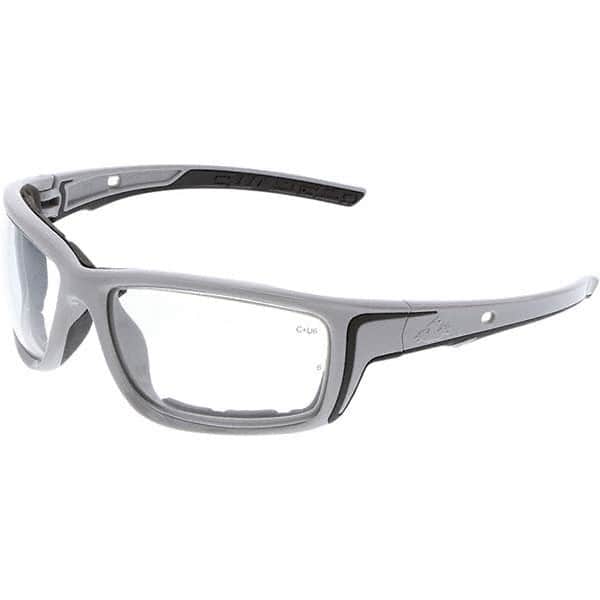 Safety Glass: Anti-Fog & Scratch-Resistant, Polycarbonate, Clear Lenses, Full-Framed, UV Protection MPN:SR520PF