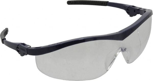 Safety Glass: Scratch-Resistant, Polycarbonate, Clear Lenses, Full-Framed, UV Protection MPN:ST120