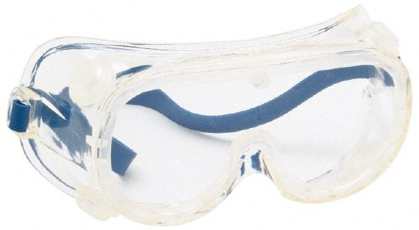 Safety Goggles: Scratch-Resistant, Clear Polycarbonate Lenses MPN:2230R