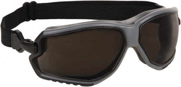 Safety Goggles: Anti-Fog & Scratch-Resistant, Gray Polycarbonate Lenses MPN:FFG112AF