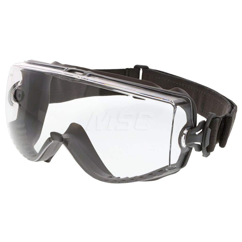 Safety Goggles: Chemical Splash, Anti-Fog, Clear Polycarbonate Lenses MPN:HB3110AF