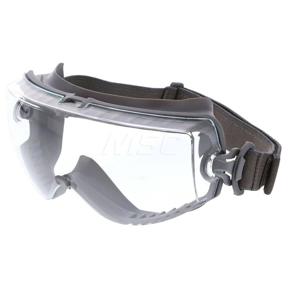 Safety Goggles: Chemical Splash Dust & Particulates, Anti-Fog, Clear Polycarbonate Lenses MPN:HB3110PF