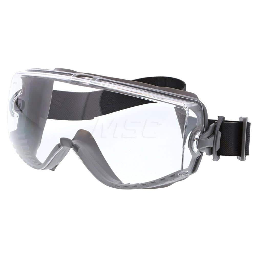 Safety Goggles: Chemical Splash Dust & Particulates, Anti-Fog, Clear Polycarbonate Lenses MPN:HB3120AF
