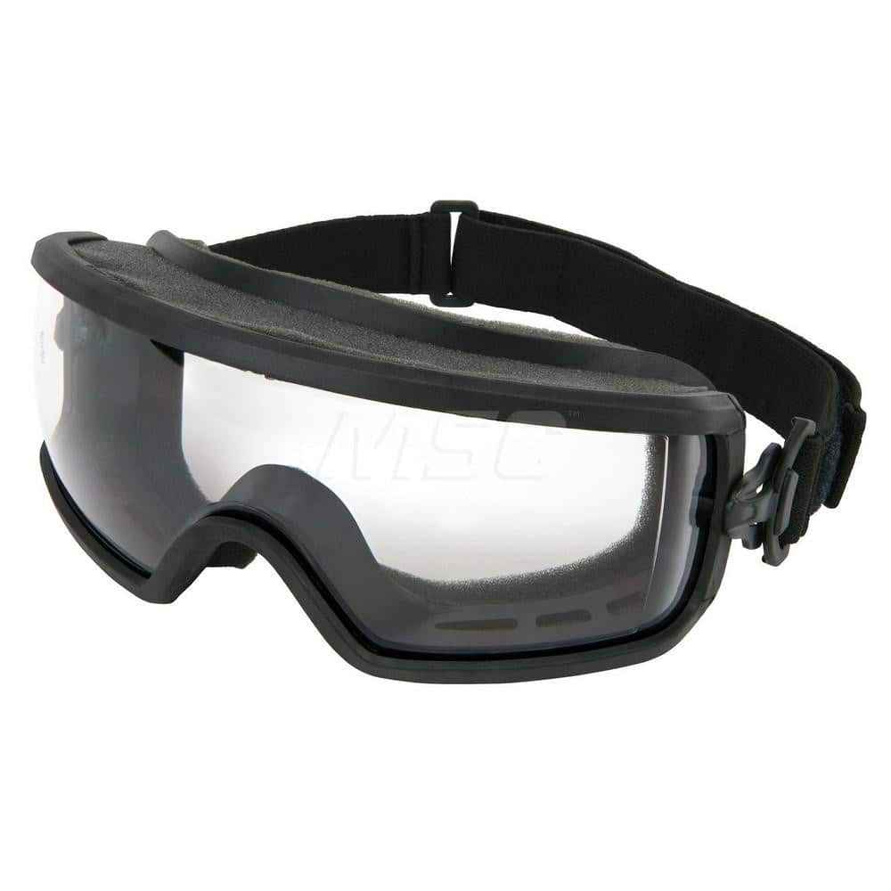 Safety Goggles: Dust Debris & Impact, Anti-Fog, Clear Polycarbonate Lenses MPN:PD1210AF